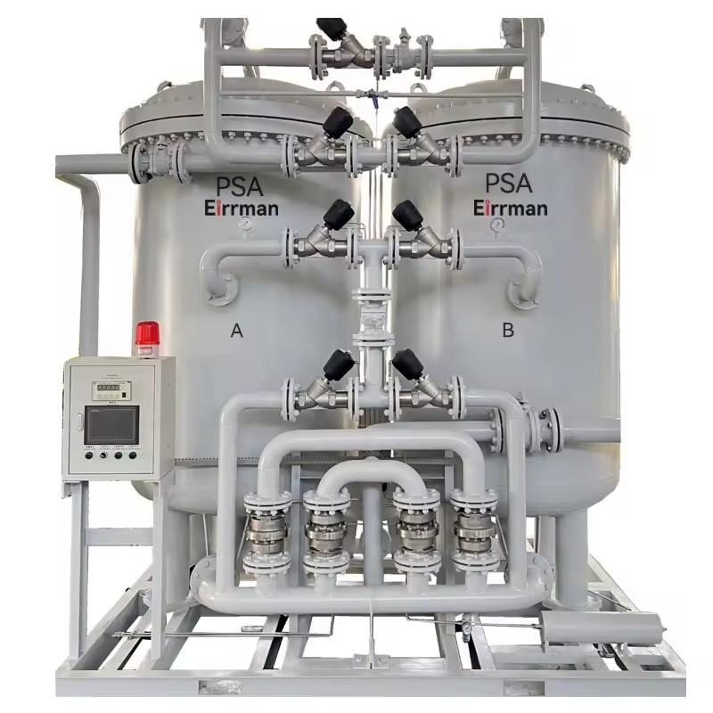 Nitrogen Generator with Gas Cylinder PLC Engine Pump for Gas Shielding Beverage Packaging Gas Generation Equipment