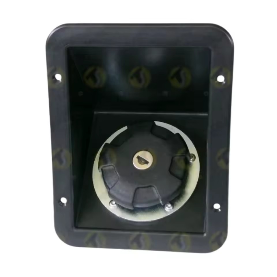 Soundproof Generator Fuel Tank Cap Deck Filler Holder Generator Spare Parts Locking Gas Cap Plastic Housing for Fuel Caps