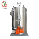 YG LHS Vertical Industrial Boiler Steam Generator with Industrial Branded Used Oil LPG Waste Oil Burner for Stenter Machine