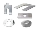 Top Quality 304 Stainless Steel Metal Stamping Machine Coin Laser Cut Round Square Washers Aluminum Laser Cutting Brass Shims