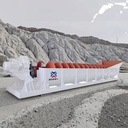 High Quality Spiral Sand Washing Machine with Pump & Gear 40-300t/h Capacity for Quartz Gold Ore Competitive Price