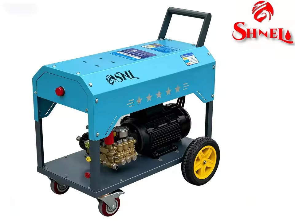 Industrial High Pressure Washer Pump 11kW 350Bar14.75HP 380V 19L/min Electric Cold Water Adjustable Remove rust and Dirt Paint