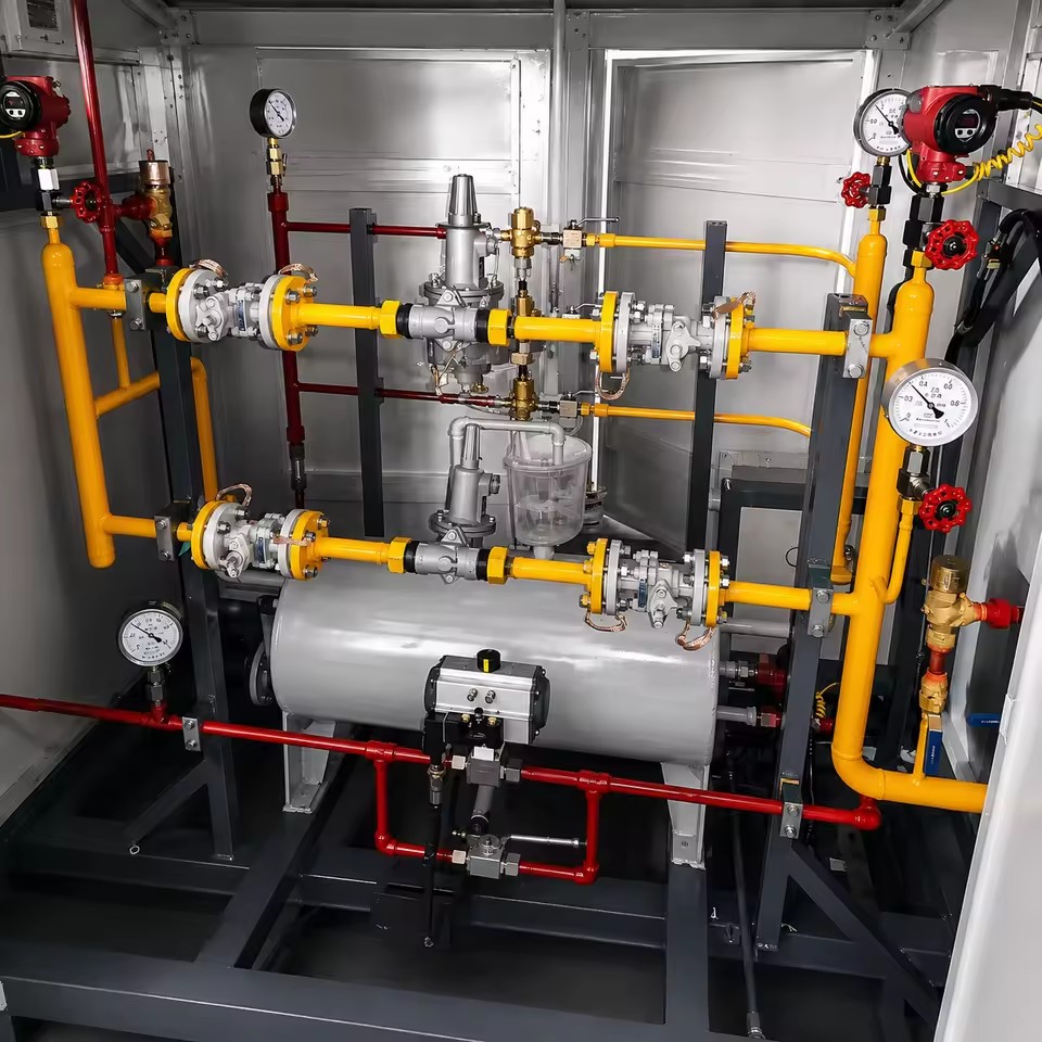 CNG PRMS Pressure Reducing Unit for Desalination Plant Thermal Process Gas Supply