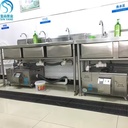 Smart Intelligent Kitchen Device High Quality Fully Automatic Grease Filter Kitchen Trap Oil Grease Oil Water Separator SUS 304