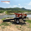 Simple Operation Gold Shaker 5 Tons/Hour Portable Gold Wash Plant with Gold Ore Processing Equipment for Riverbed Mining