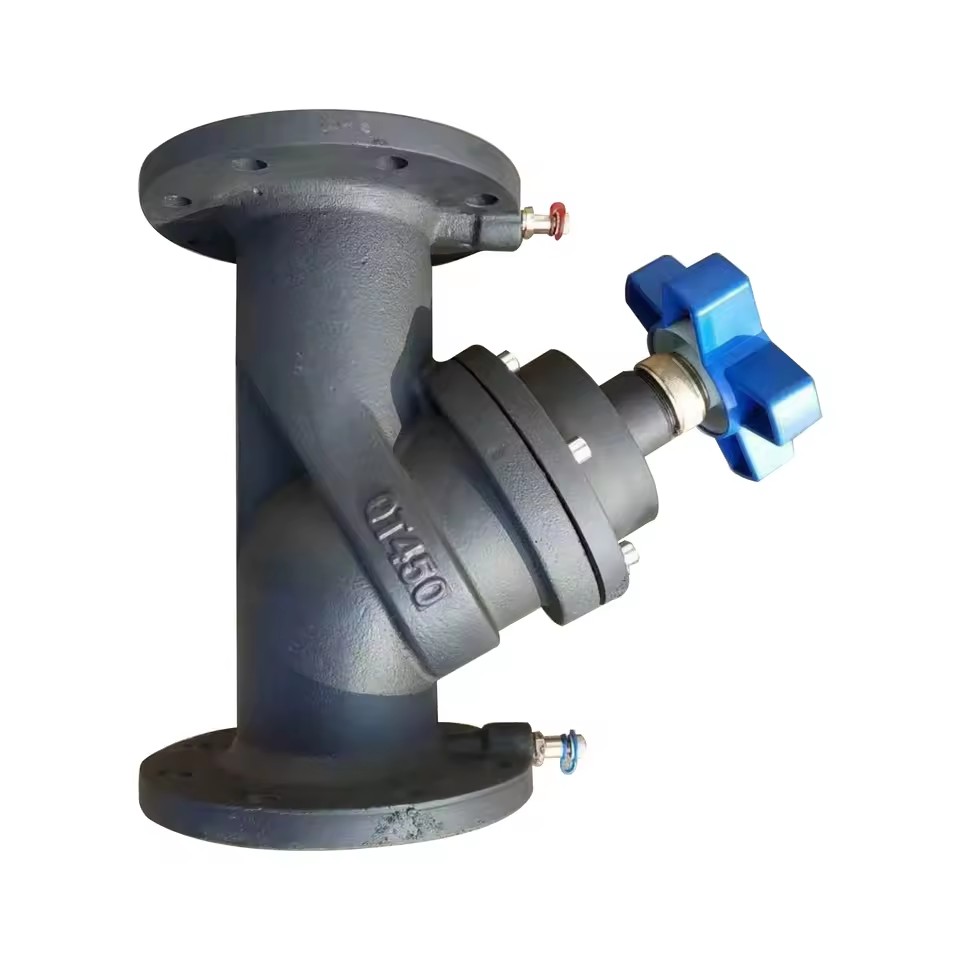 Manufacturing Plant Test Point Gate Static Balancing Valve Gas Circuit Fluid Control Regulating Pressure Meter Valve