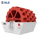 Wheel Bucket Sand Washing Machine with Pump Professional River Gravel Washing Equipment 20-180t/h Capacity 30kW