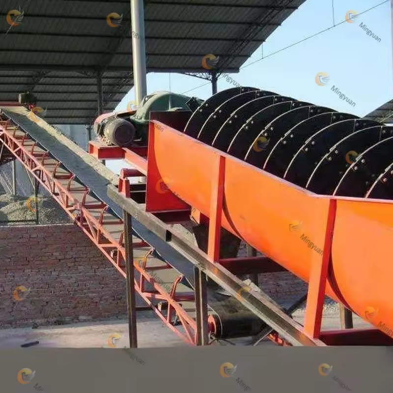 Large Scale Industrial Spiral Sand Washer Processing Plant