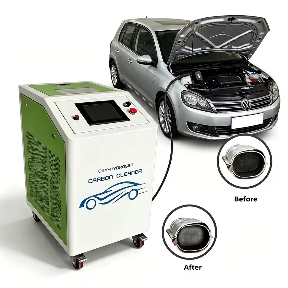 SH-P-1000 HHO Oxy-hydrogen Gas Machine for Engine Carbon Cleaning Professional Decarbonization Equipment Factory Supply