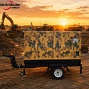 6BTA 50/60KW 120kVA Silent Diesel Generator Leroty Somer 1/3Phase ATS Water Cooled 50Hz 1800RPM 220V 80kva Engine Parts Genset
