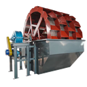 Jianlong Small Mineral Washing Equipment Double-row Wheel Bucket Sand Washing Machine 40-60 Tph AC Motor for Mini Sand Washing