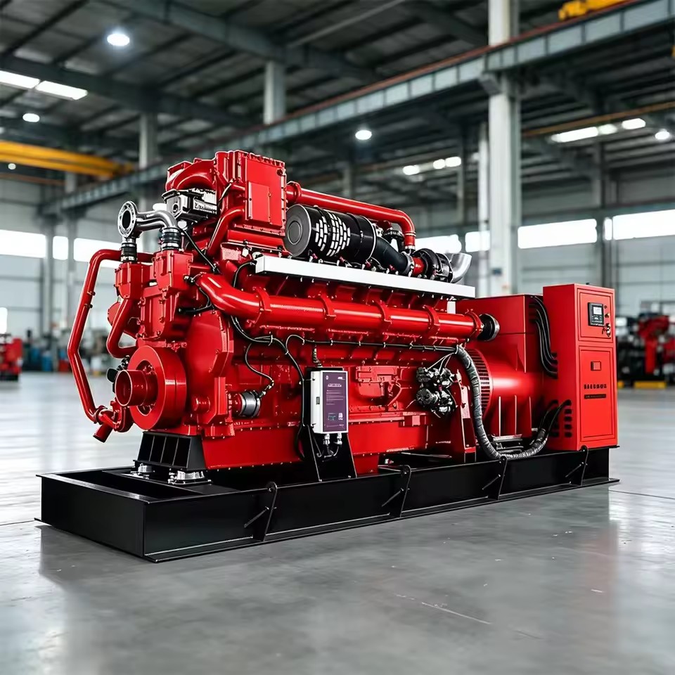 Wear-resistant Heavy 1000KW Generator Complete Gas Pipeline Fittings for Agricultural Biogas Generation