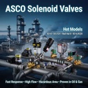 Emerson ASCO Solenoid Valve 8210 8320 8342 551 Directional Valve Air Gas Water Fluid Control Valve Electric Solenoid Valve Parts