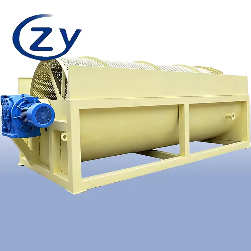 Continuous-Working Rotary Peeler Supporting Uninterrupted Pretreatment of Cassava and Potato Raw Materials