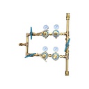 LPG Propane Gas Cylinder Manifold Automatic Changeover System High Pressure Industrial Pipeline Supply Station Equipment