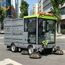 ROD Brand Road Sweeping and Cleaning Vehicle Machine with Customizable Options Electric Sweeper