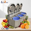 Automatic Industrial Ozone Bubble Vegetable and Fruit Washing Machine Commercial Salad Leafy Vegetable Cleaner Cleaning Machine