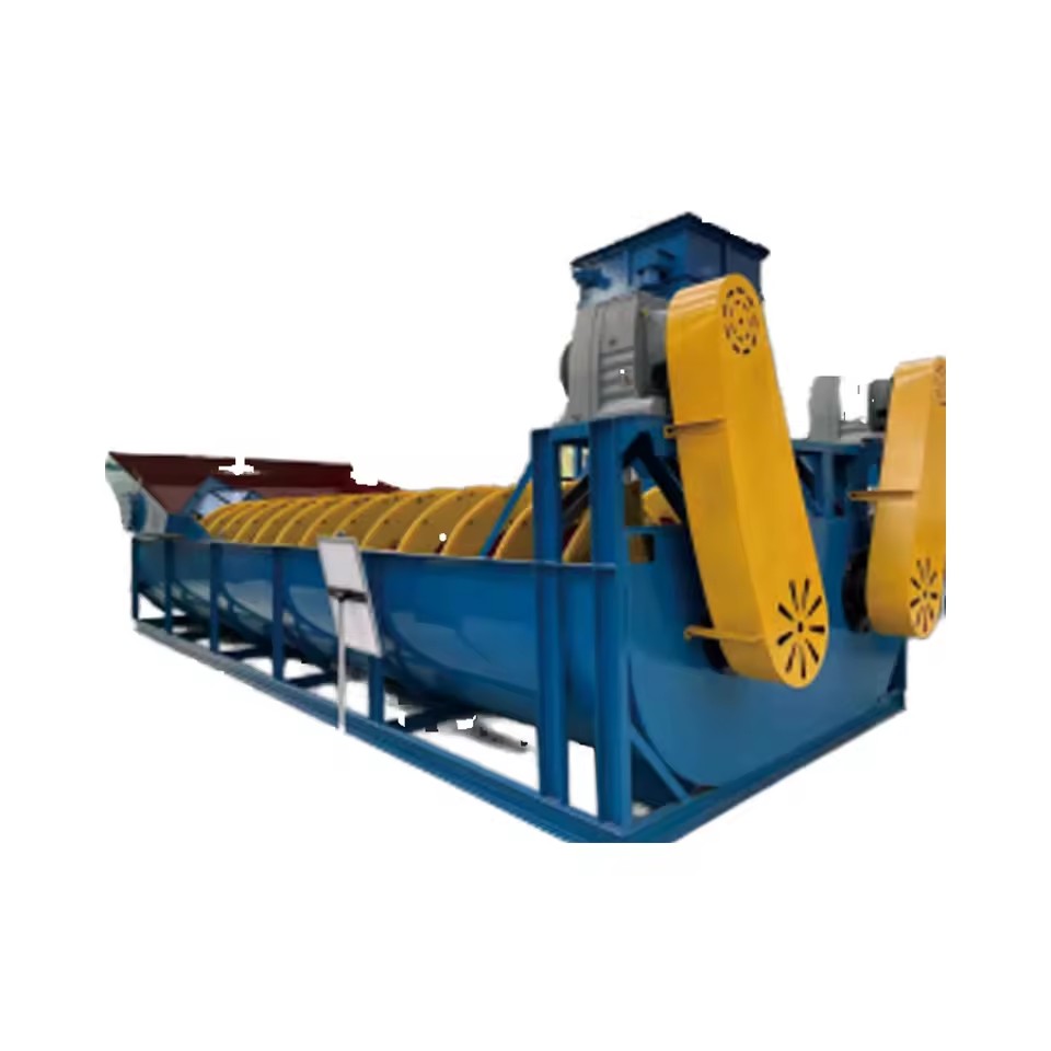 SHANGPIN High Efficiency Spiral Gravel Washing Machine Spiral Classifier Spiral Sand Washer