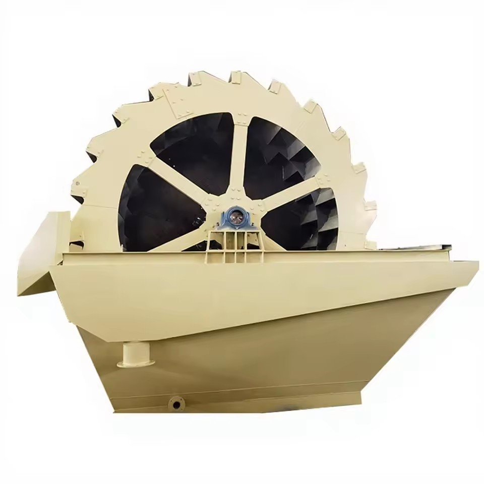 SHANGPIN Wheel Sand Washer High Efficiency Bucket Gravel Stone Soil Clay Washer Rock Sand Washing Machine Sand Washing Plant