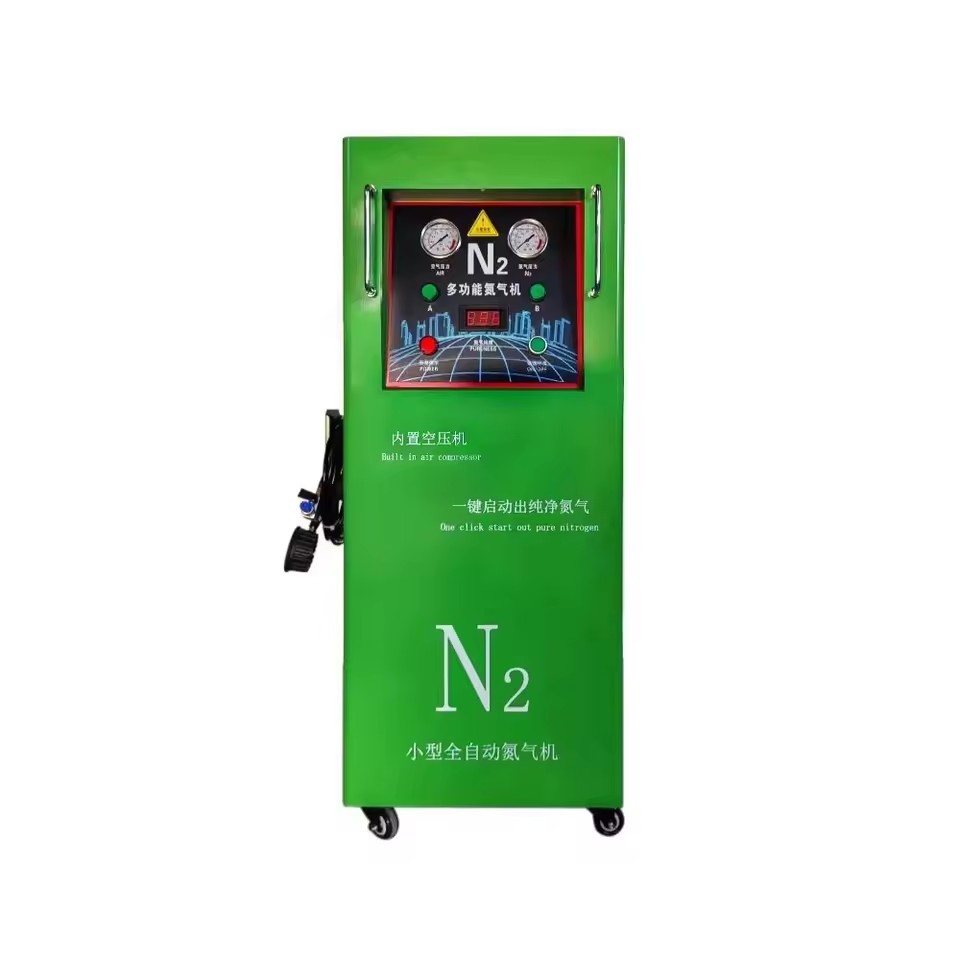 2026 New 95%~99.9% Purity Tire N2 Generator,Inflator W/ Pressure Gauge,Garage Gear,Saves Fuel & Extends Tire Service Life
