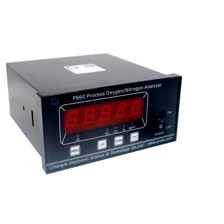 Portable 0-100PPM O2 Ion Flow Oxygen Gas Analyzer High Purity Gas Generation Equipment Parts