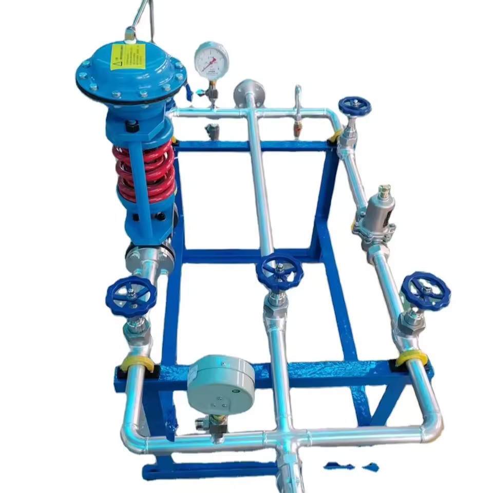 Industrial Oxygen/N2 Gas Regulator Skid with 1 Year Warranty ODM/OEM Customization