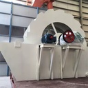 New Durable Heavy Duty High Capacity Wheel Sand Washer with High Manganese Steel for Mining Quarry Sand Processing Site