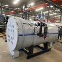 Horizontal Fire Tube Pressure 50kg/h 150kW 2.8MW Automatic Electric Steam Boiler for PLC Control for Food Processing Plant