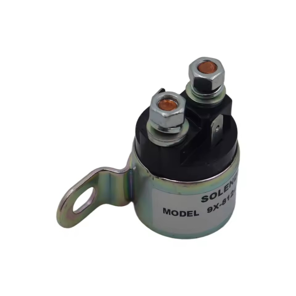 24V Solenoid Valve 9X-8124 Compatible for for C27 Engine/Machine-1 Year Warranty