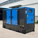 Silent Diesel Generator Water Cooled 50Hz/60Hz 15kva 20kva 30kva 40kva 50kw 100kva 1/3 Phase Industrial Workshop Standby Power