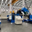 Customized Pattern Stainless Steel SS Coil Embossing Machine Production Line 0.05-0.25mm Metal Product Processing