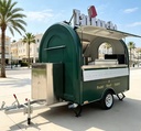 Long Service Life DOT FMVSS Certified Fiberglass Beer Service Farm Use Food Trucks Tow Bar Trailer