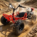 10-inch Tire 212cc Four Stroke Gasoline Off Road Go Kart Adult All Terrain Gas Powered Dirt Buggy for Recreation Outdoor Racing