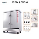 Professional Commercial Electric 24 Tray Rice Steaming Cabinet Food Steamer Machine for Food Processing