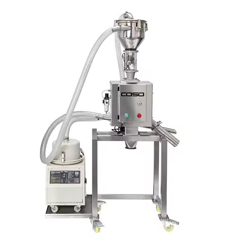 Free Fall Metal Detector Separator With Vacuum Auto-feeding No Need for Manual Labor Automatic Rejection
