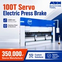 100 Ton Press Brake Electric Servo Metal Sheet Bending Machine for Stainless Steel Aluminum Processing