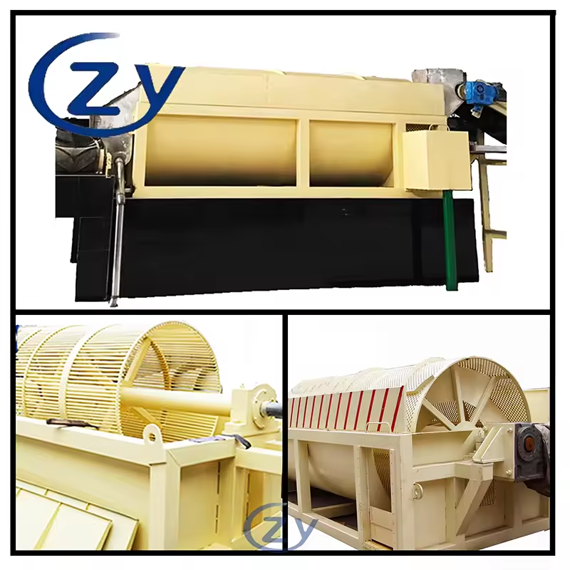 Continuous Rotary Peeler for Cassava Starch Processing Line with Low Energy Consumption