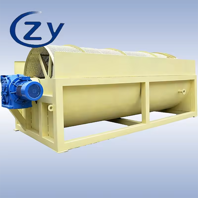 Easy Installation & Maintenance Rotary Peeler Special Peeling Machine for Overseas Tuber Starch Processing