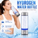 Portable 440ml Electric Hydrogen Rich Water Generator Bottle Hydrogen-Rich Water Cup Thermos Bottle Hydrogen Water Bottle