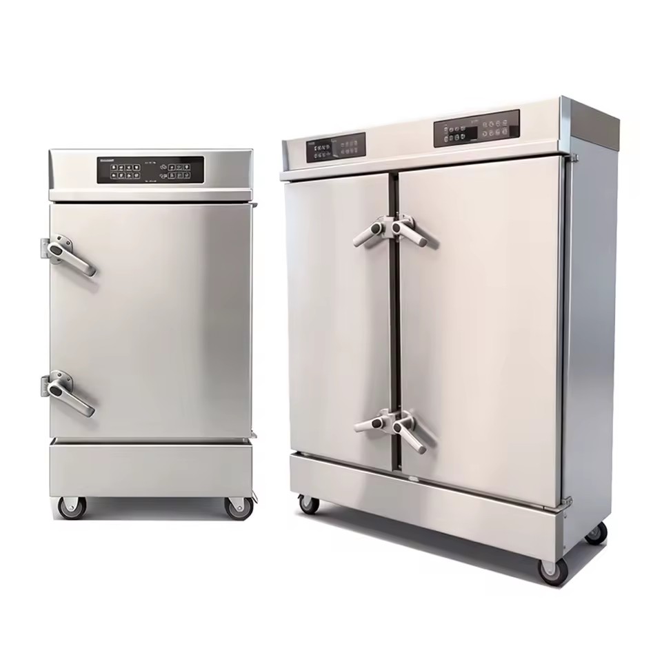Commercial Electric 24 Tray Large Capacity Rice Steaming Cabinet for Restaurant Kitchen
