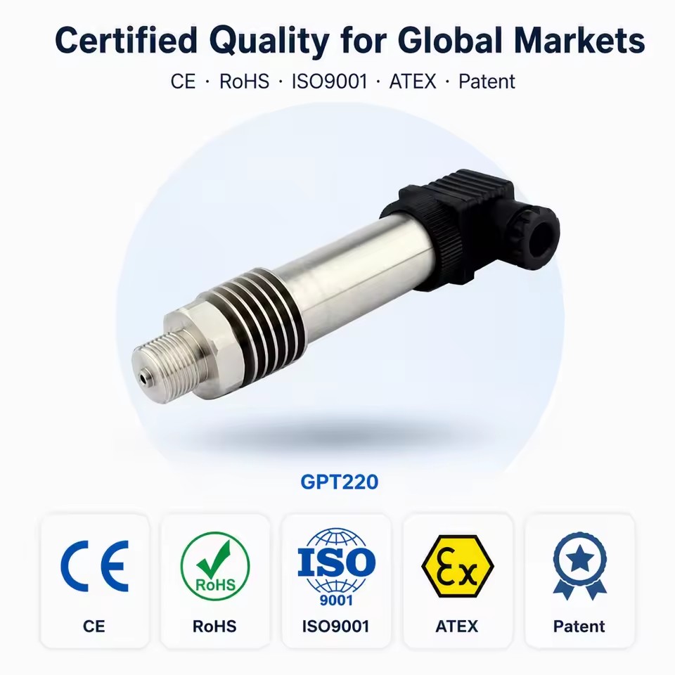 GPT220 High Temperature Pressure Sensor for Petroleum Chemical
