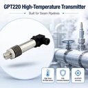 GPT220 0-10V Compact High Temperature Steam Pressure Sensor