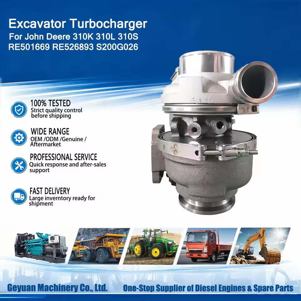 176993 RE535247 RE535254 DZ108163 4045HT085 Engine Turbocharger For 310K 310L 310S