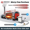 Wholesale Price 2.5 Tons Capacity Industrial Boiler for Distillery 0.5 Ton Industrial Steam Boiler