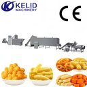 High Quality Food-grade Efficient Automatic Customized Puffed Extruded Corn Snack Making Machine Puff Snacks Production Line
