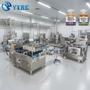 Fully Automatic Stainless Steel 304 Bread Toast Slicer High-speed Bagging Sealing Machine Line 600-720PCS Capacity High
