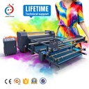 Roll to Roll Heat Transfer Machine 420x2000MM Automatic Calender for Fabric Sublimation Printing