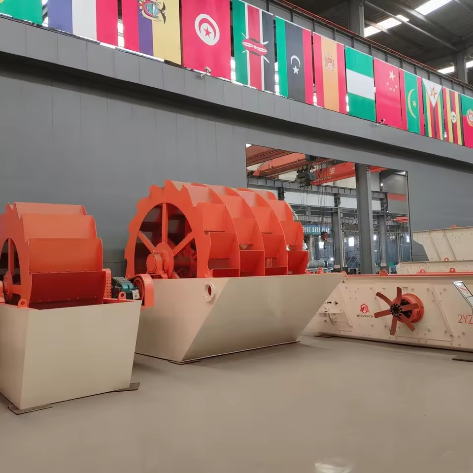 Low Energy Consumption Mining Sand Washing Equipment Mineral Stone Gravel Fine Bucket Wheel Sand Washer