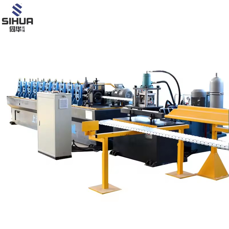 High Quality Factory Metal Large Double Head Bolt U Purlin Roll Forming Machine with Imported PLC Control System