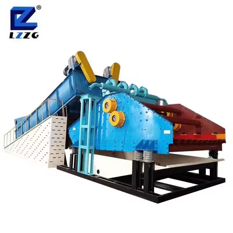 High Quality M-sand River Sand Gravel Spiral Screw Type Sand Washing Fine Sand Recovery Machine with Pump 20-250t/h Capacity